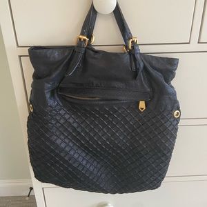 Christopher Kon black leather bag